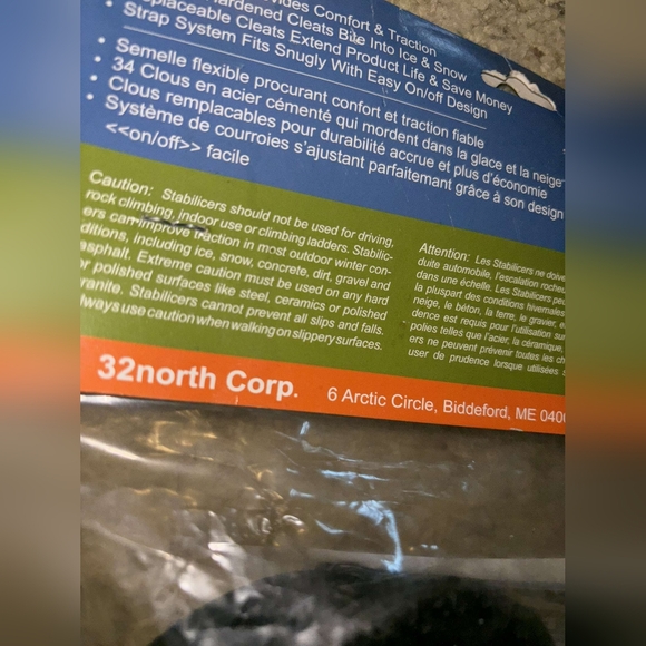 NEW! STABILlicers Sure-Fraction Snow Tires Size M Unisex - Picture 13 of 13